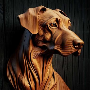 3D модель Африканская собака (STL)